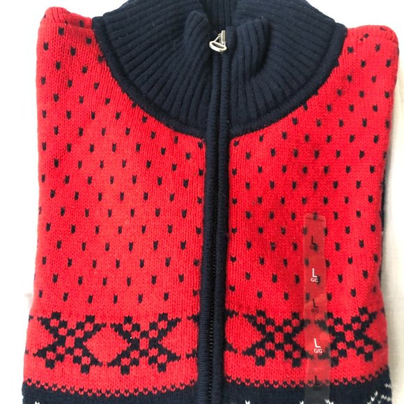 NWT Christmas Jacket / Cardigan, size L - Picture 2 of 6